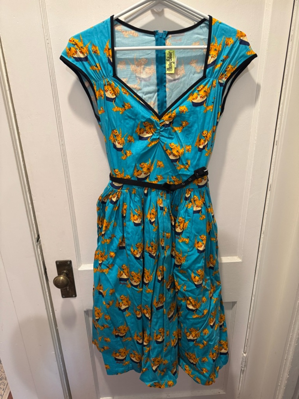 Vintage inspired Mary Blair dress